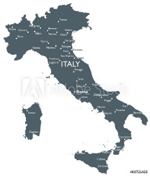 Obrazek Italy map